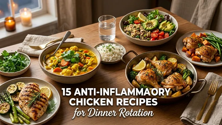 15 Anti Inflammatory Chicken Recipes for Dinner Rotation