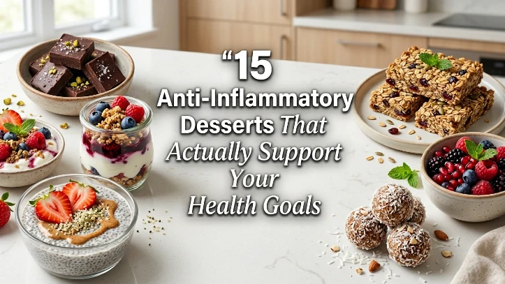 15 Anti Inflammatory Desserts That Actually Support Your Health Goals