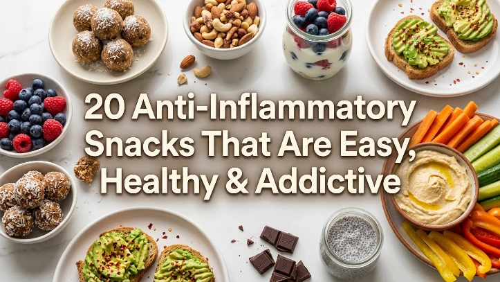 20 Anti-Inflammatory Snacks That Are Easy, Healthy & Addictive