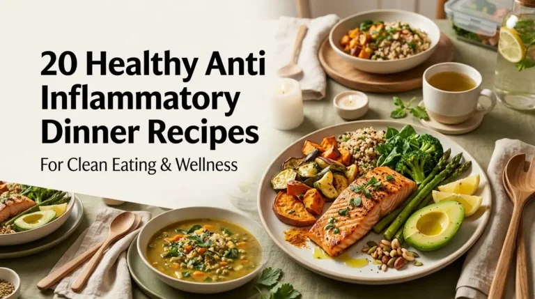 20 Healthy Anti Inflammatory Dinner Recipes for Clean Eating