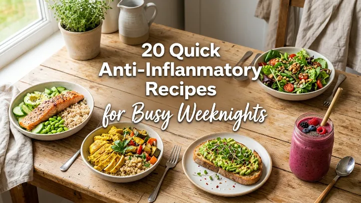 20 Quick Anti-Inflammatory Recipes for Busy Weeknights