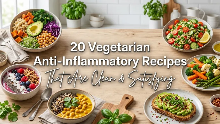 20 Vegetarian Anti-Inflammatory Recipes That Are Clean & Satisfying