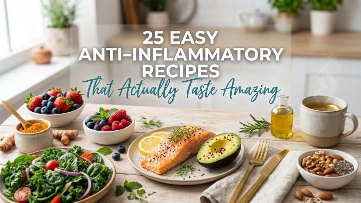 25 Easy Anti-Inflammatory Recipes That Actually Taste Amazing