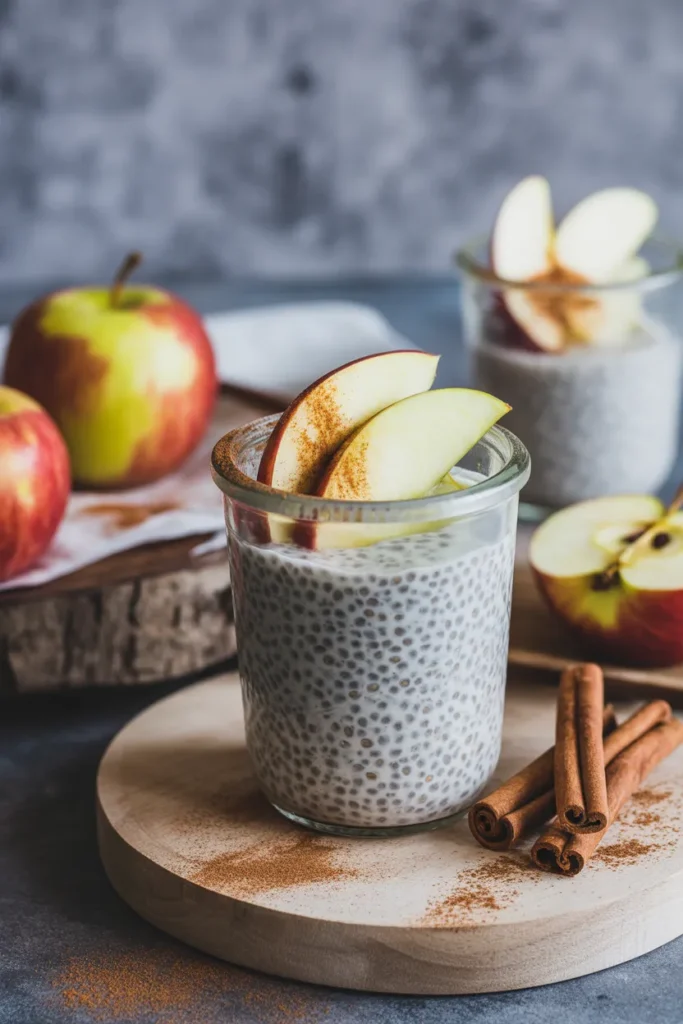 Apple Cinnamon Chia Pudding
