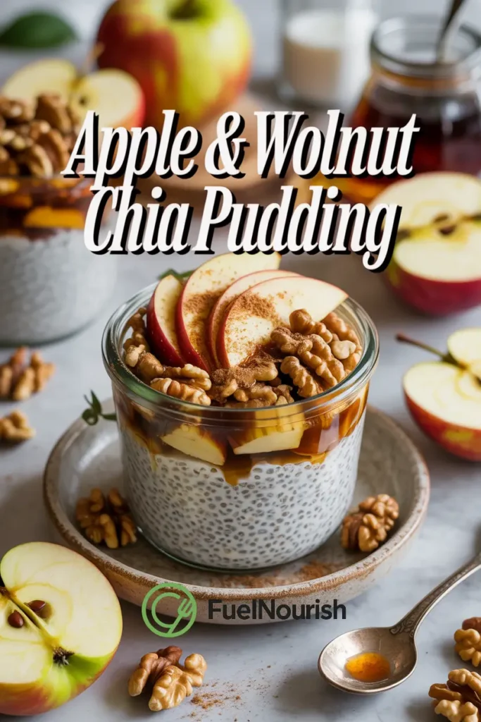 Apple & Walnut Chia Pudding