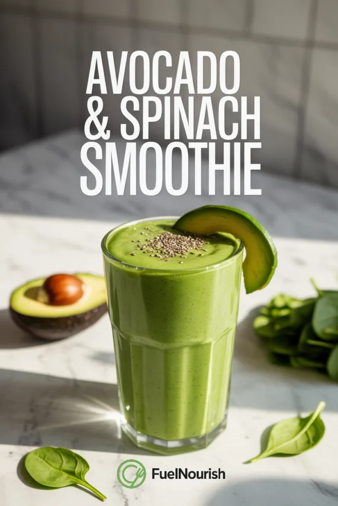 Avocado & Spinach Smoothie
