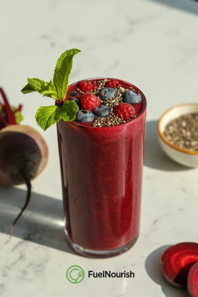 Beet & Berry Antioxidant Smoothie