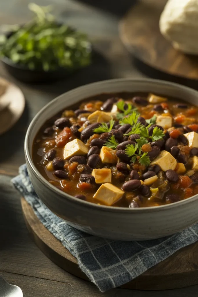 Black Bean & Tofu Chili