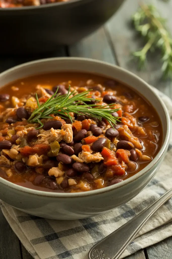 Black Bean & Turkey Chili