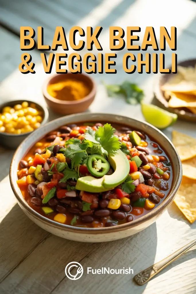 Black Bean & Veggie Chili