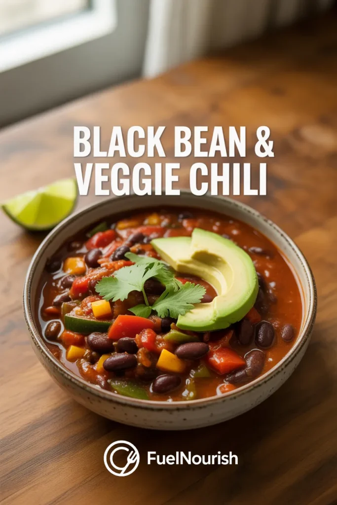 Black Bean & Veggie Chili