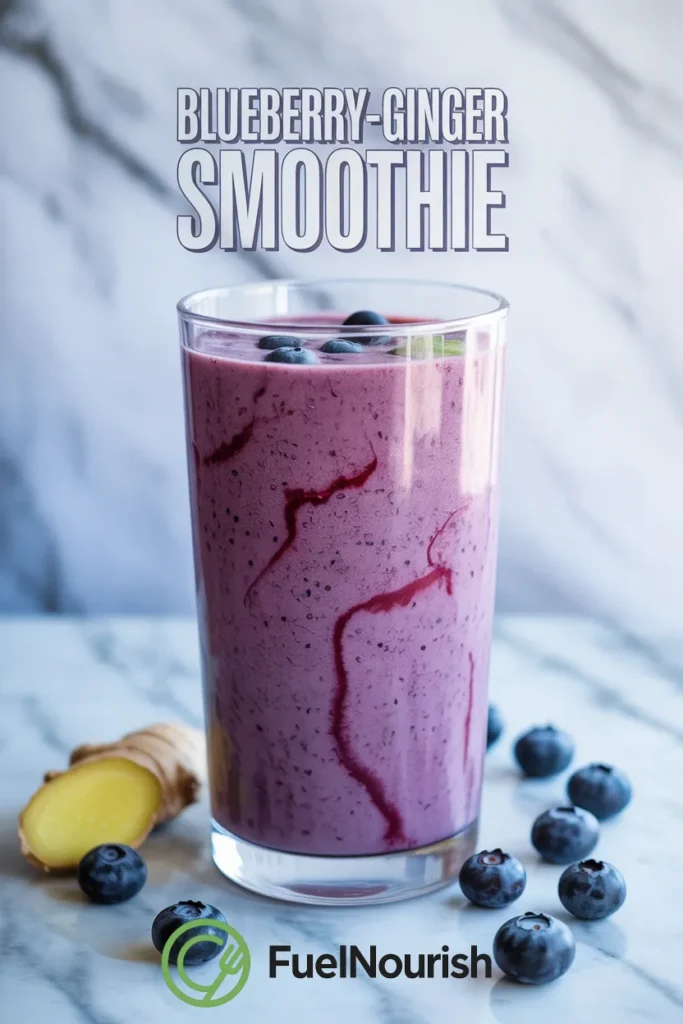 Blueberry-Ginger Smoothie