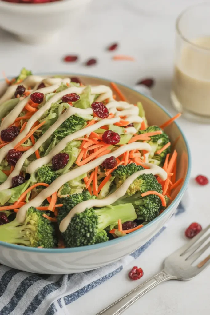 Broccoli & Cranberry Slaw