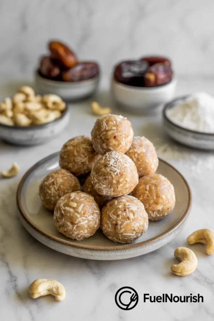Cashew & Date Bliss Balls