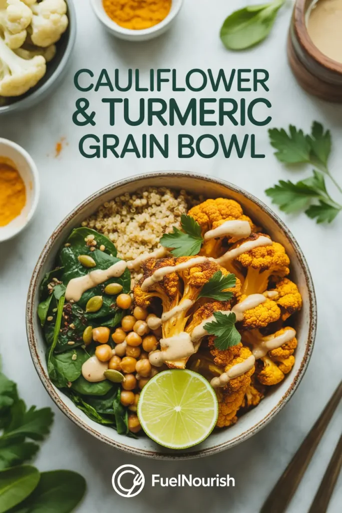 Cauliflower & Turmeric Grain Bowl