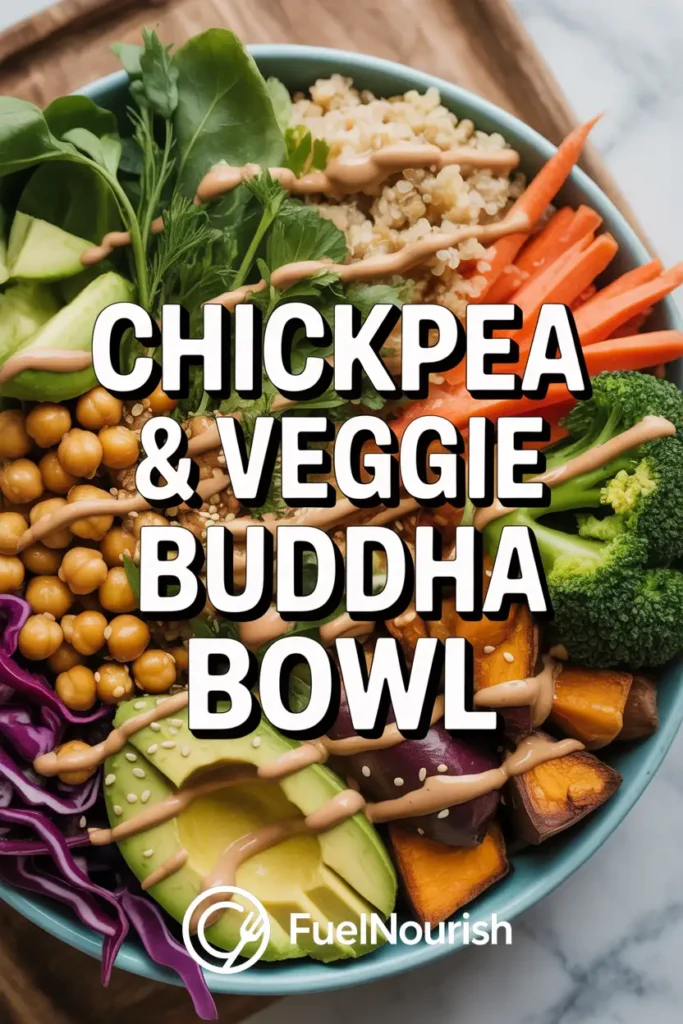 Chickpea & Veggie Buddha Bowl