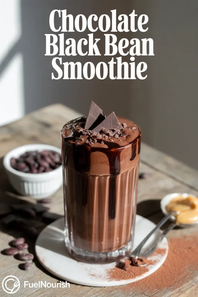 Chocolate Black Bean Smoothie
