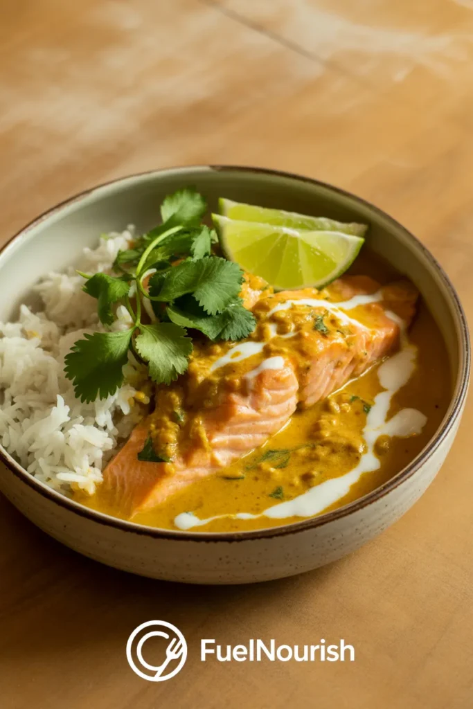 Coconut Curry Salmon