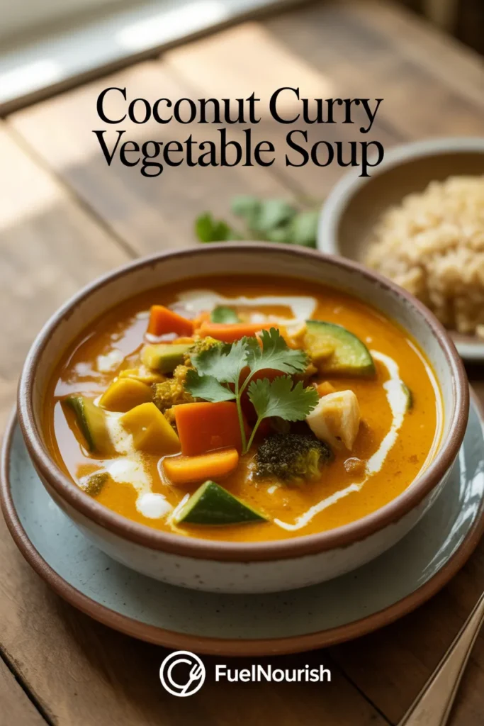 Coconut Curry Vegetable Soup