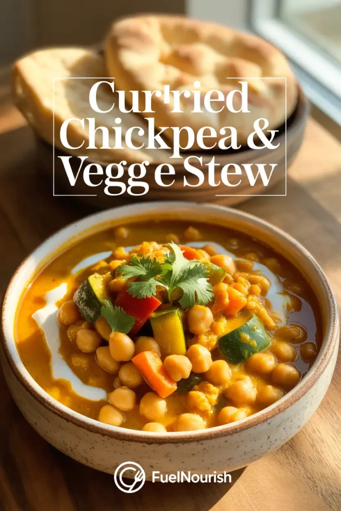 Curried Chickpea & Veggie Stew