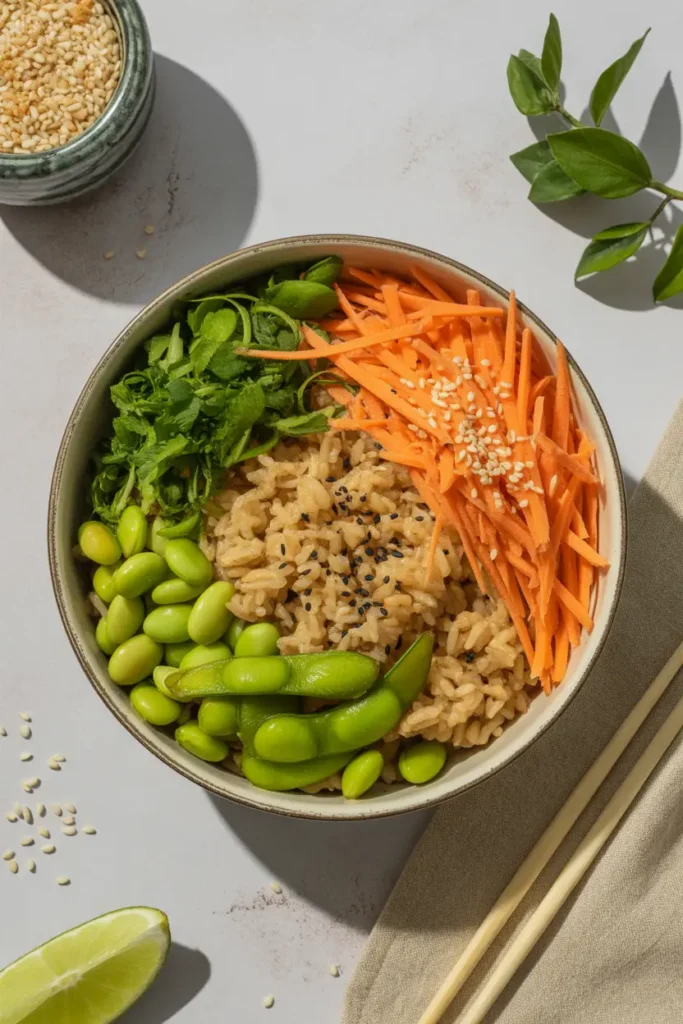 Edamame & Brown Rice Lunch Bowl