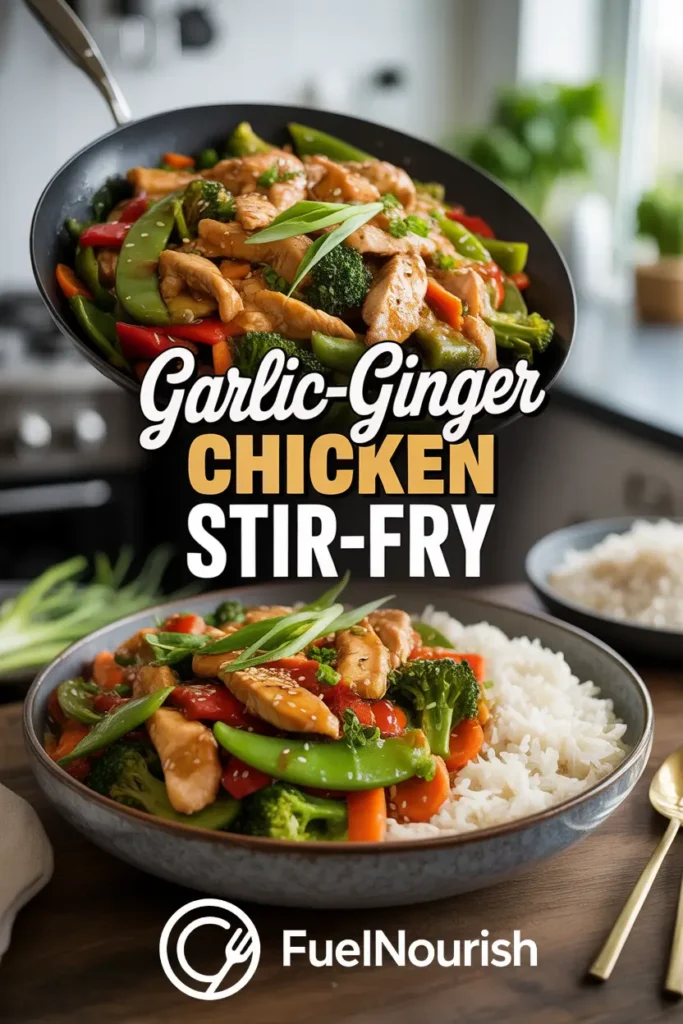 Garlic-Ginger Chicken Stir-Fry