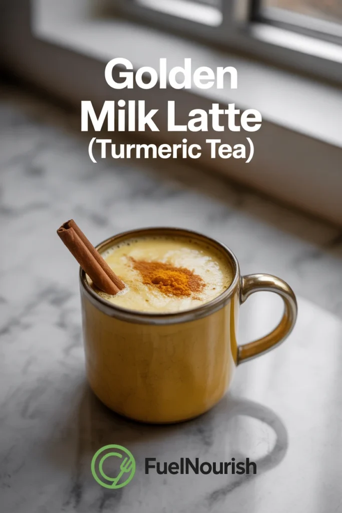 Golden Milk Latte (Turmeric Tea)