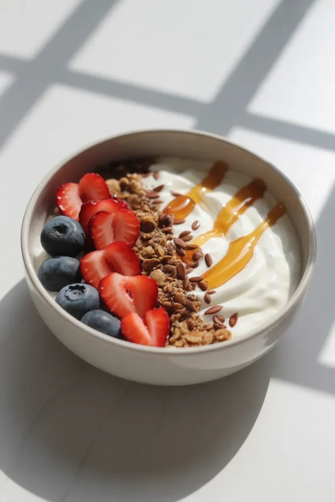 Greek Yogurt Berry Protein Bowl