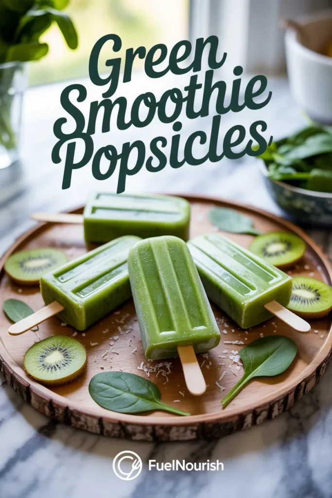 Green Smoothie Popsicles