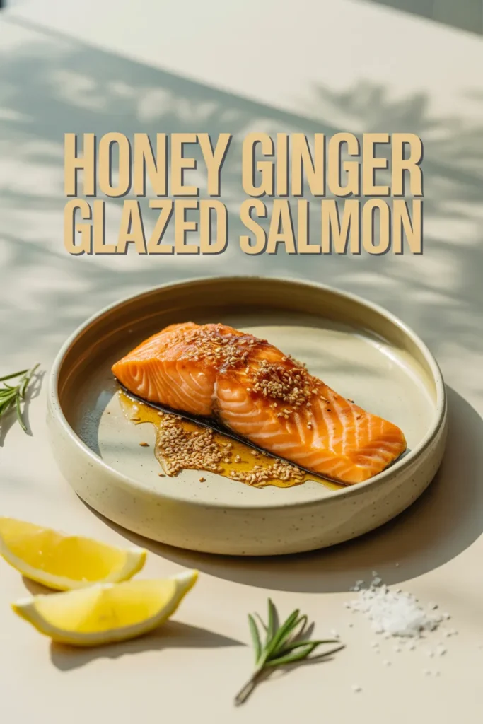 Honey Ginger Glazed Salmon