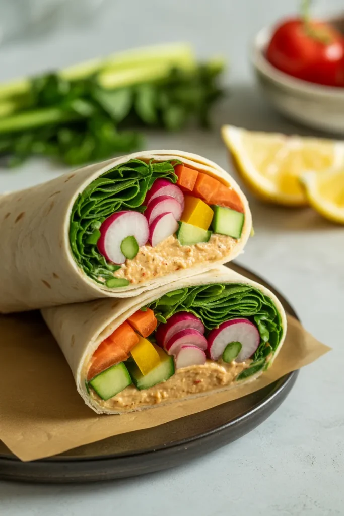 Hummus & Veggie Wrap