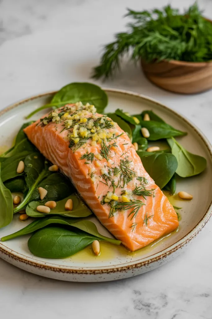 Lemon Dill Baked Salmon