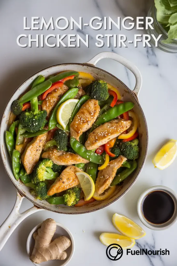 Lemon-Ginger Chicken Stir-Fry