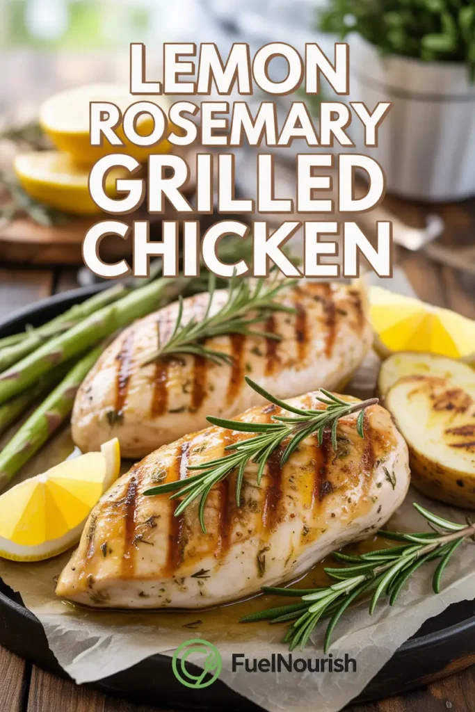 Lemon Rosemary Grilled Chicken