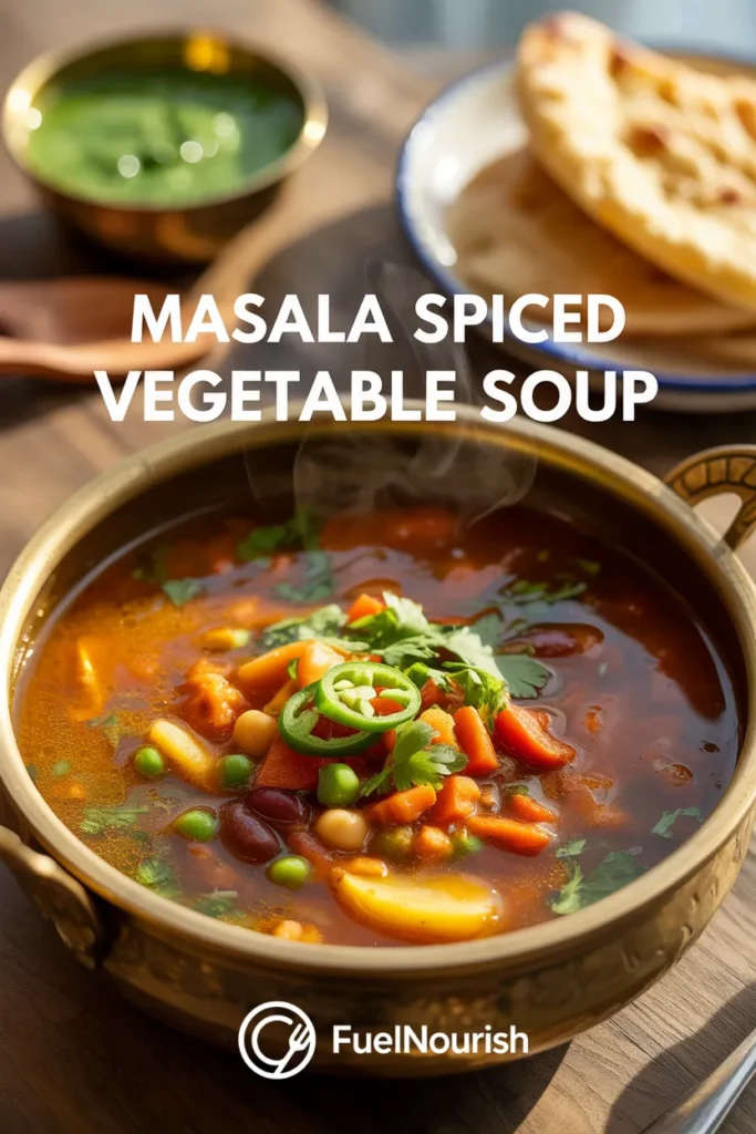Masala Spiced Vegetable Soup