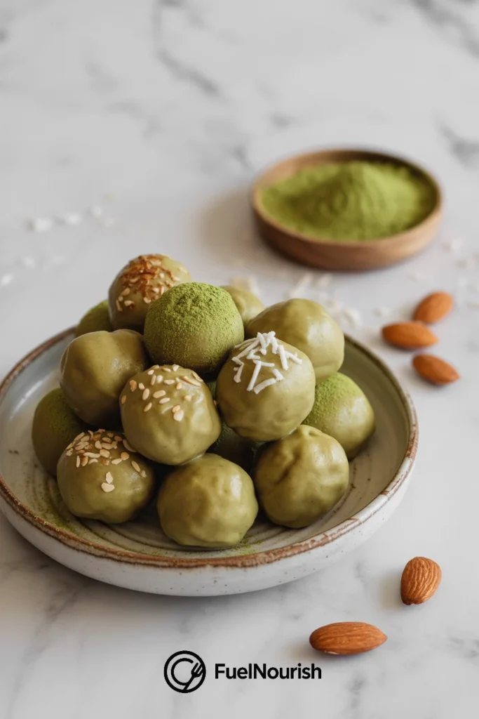 Matcha Energy Bites