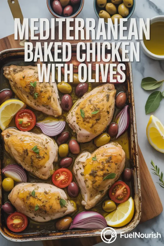 Mediterranean Baked Chicken with Olives