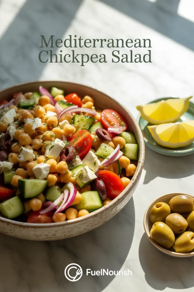 Mediterranean Chickpea Salad