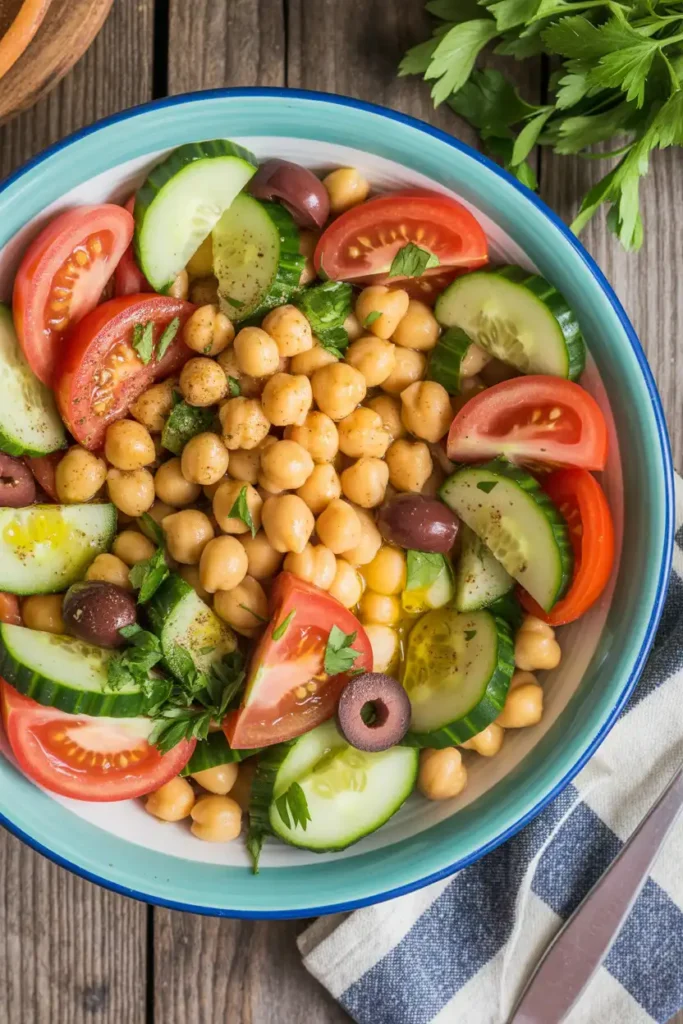 Mediterranean Chickpea Salad