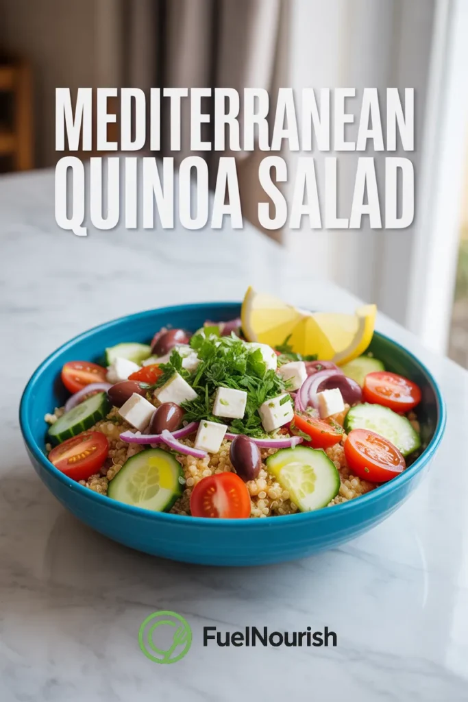 Mediterranean Quinoa Salad