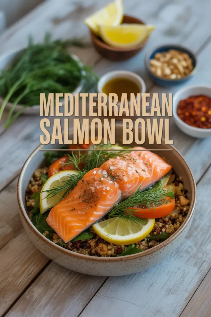 Mediterranean Salmon Bowl