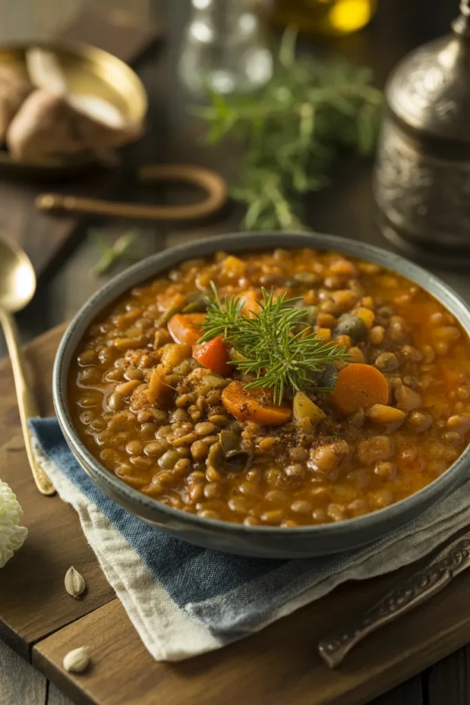 Moroccan Spiced Lentil Stew