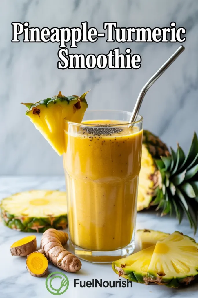 Pineapple-Turmeric Smoothie