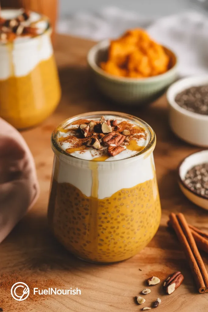 Pumpkin Pie Chia Pudding