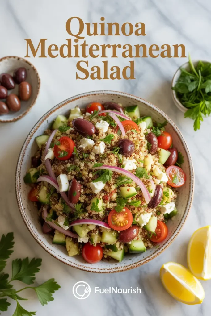 Quinoa Mediterranean Salad
