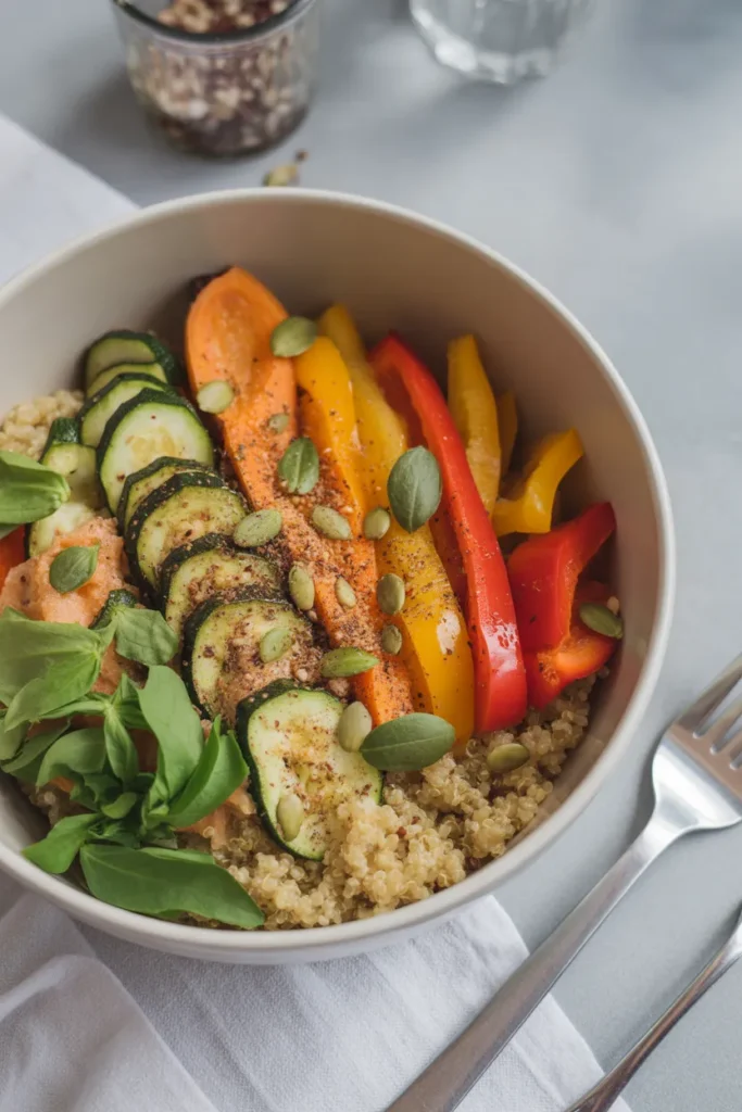 Quinoa & Roasted Vegetable Bowl