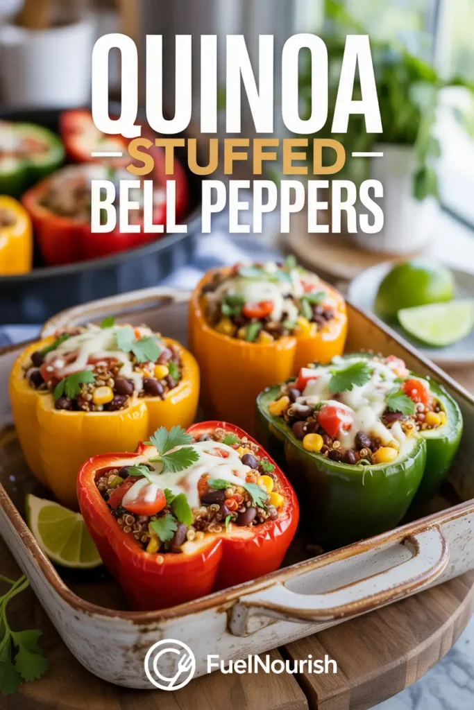 Quinoa Stuffed Bell Peppers