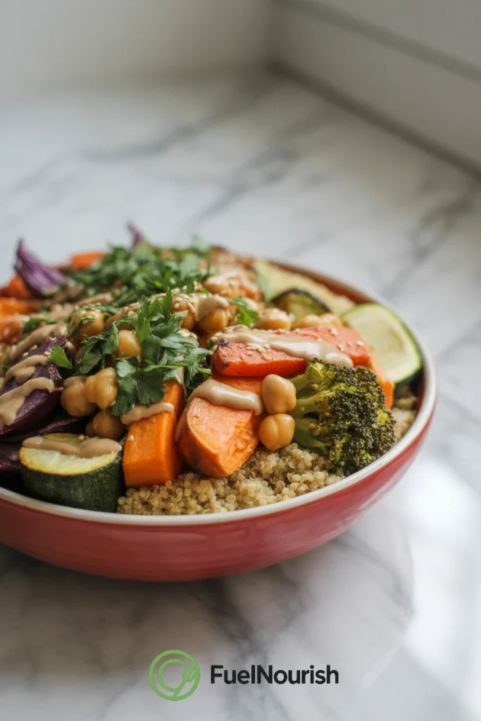 Roasted Vegetable Buddha Bowl