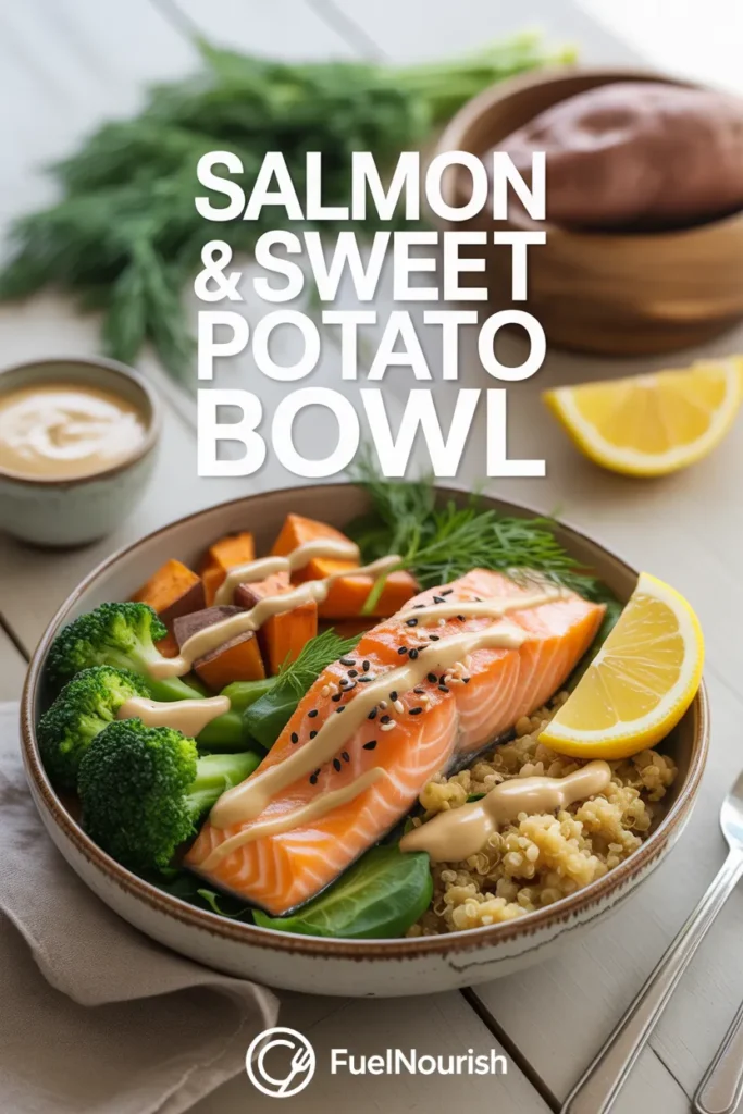 Salmon & Sweet Potato Bowl