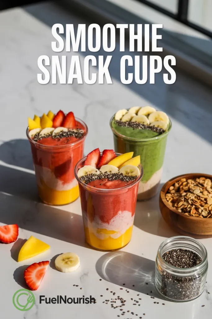 Smoothie Snack Cups
